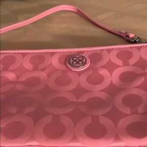 Coach signature collection pink purse